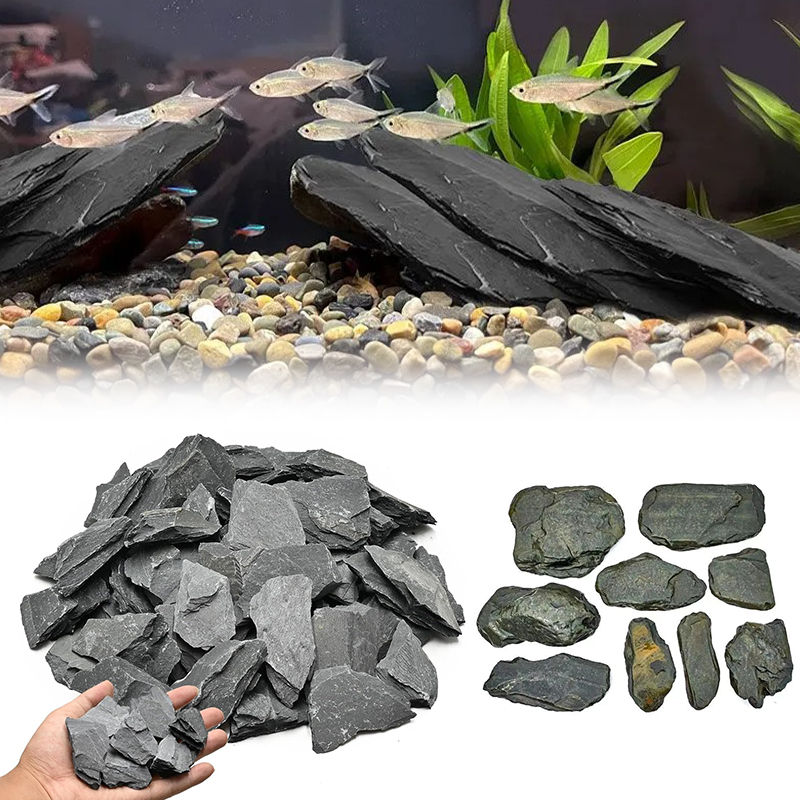 Aquarium Fish House - 500/1000g Fish Tank Landscape Stone Kit