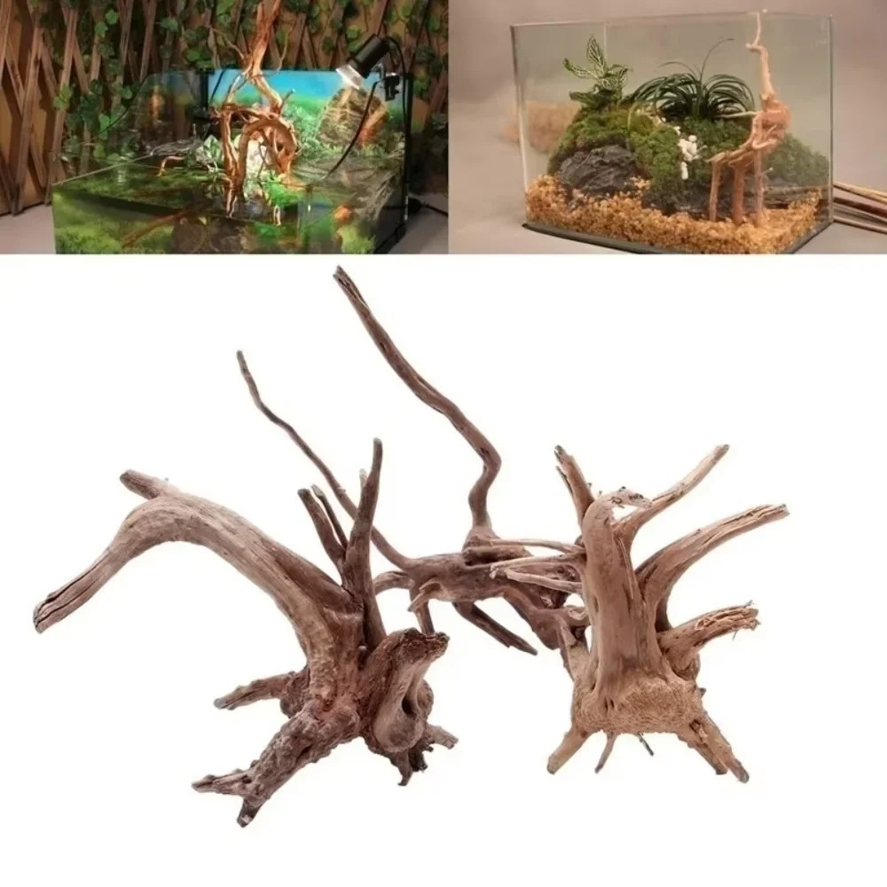 Aquarium Fish House - 15-20CM Natural Driftwood Aquarium Decor -