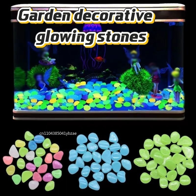 Aquarium Fish Land - 100-1000 Pcs Luminous Rock, Stone Luminous