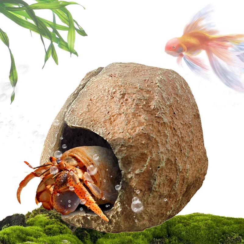 Aquarium Fish House - Aquarium Cave Fish Tank Shelter House