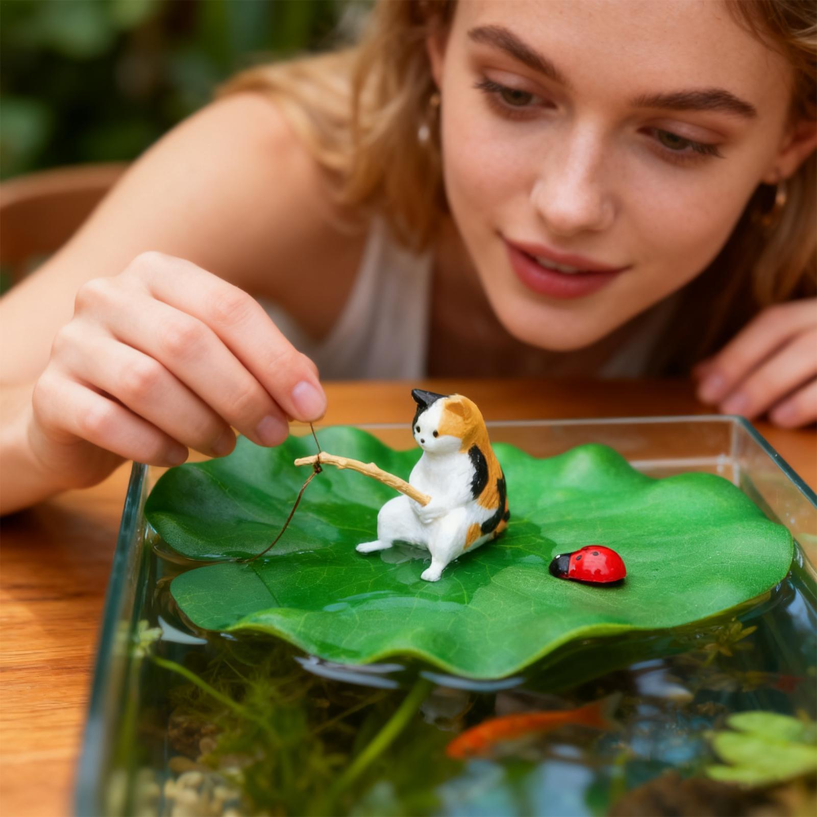 Aquarium Decor Floating Cat Fi - Aquarium Fish For Beginners recension och pris
