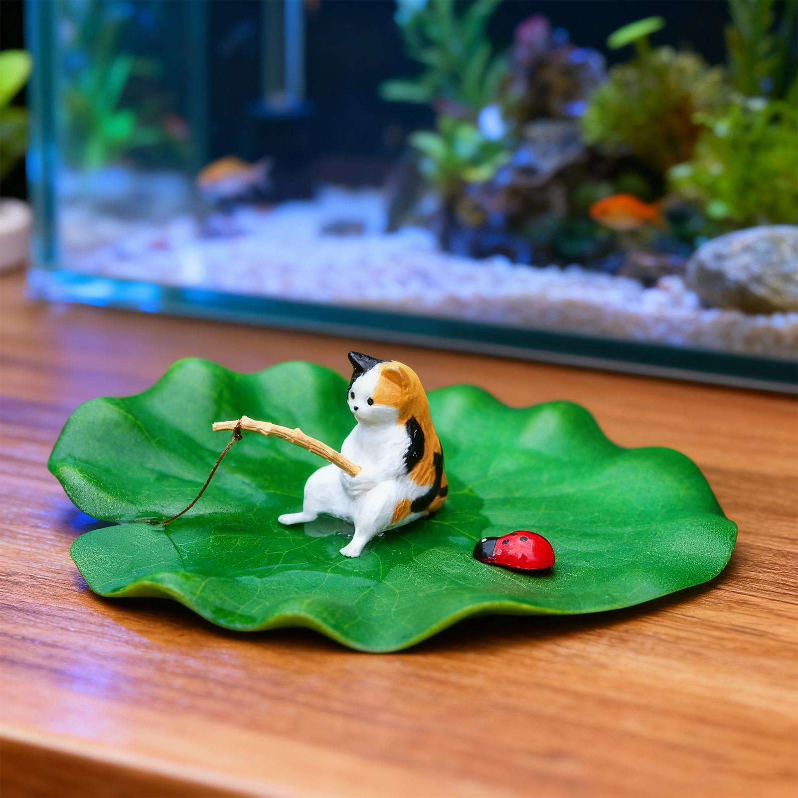 Aquarium Decor Floating Cat Fi - Aquarium Fish For Beginners recension och pris