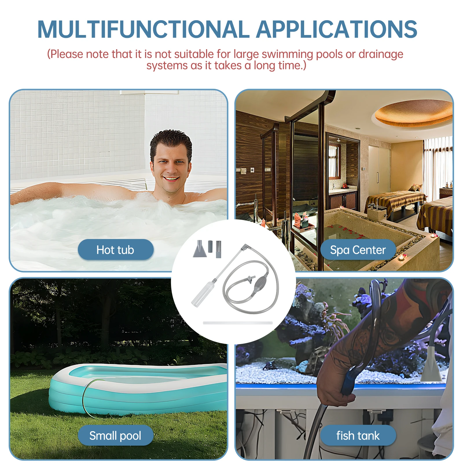 Hot Tub Vacuum Cleaner 10ft Sw - Aquarium Fish House recension och pris