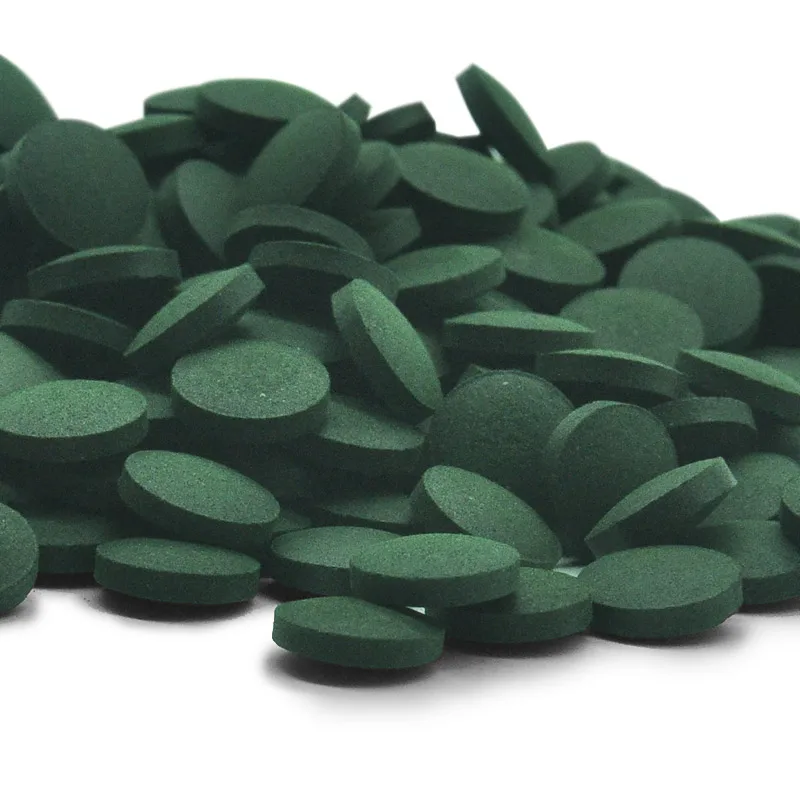 100/500pcs Spirulina Tablets E - Fish Food Flake recension och pris