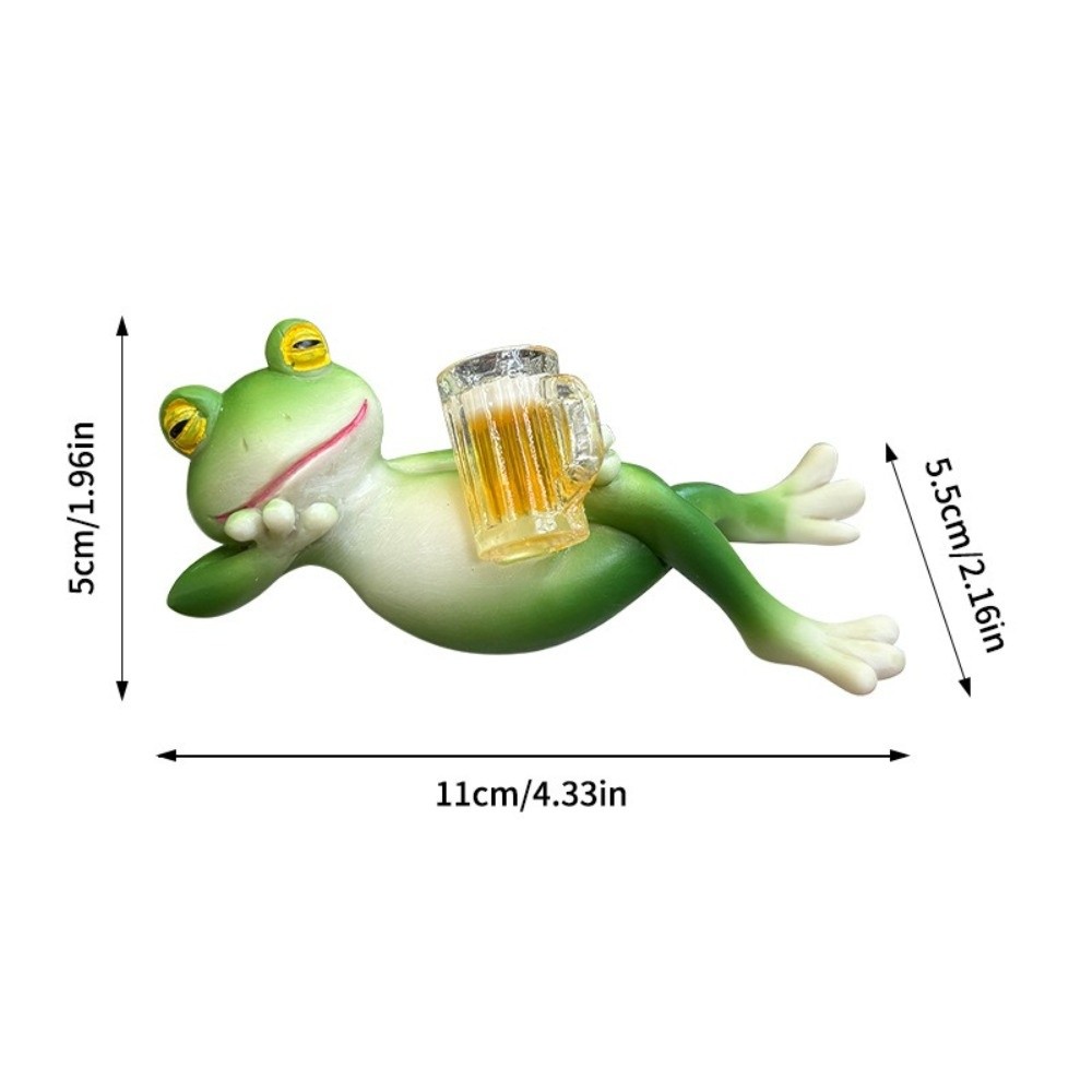 Hanging Flower Pot Edge Frog D - Aquarium Fish Land recension och pris