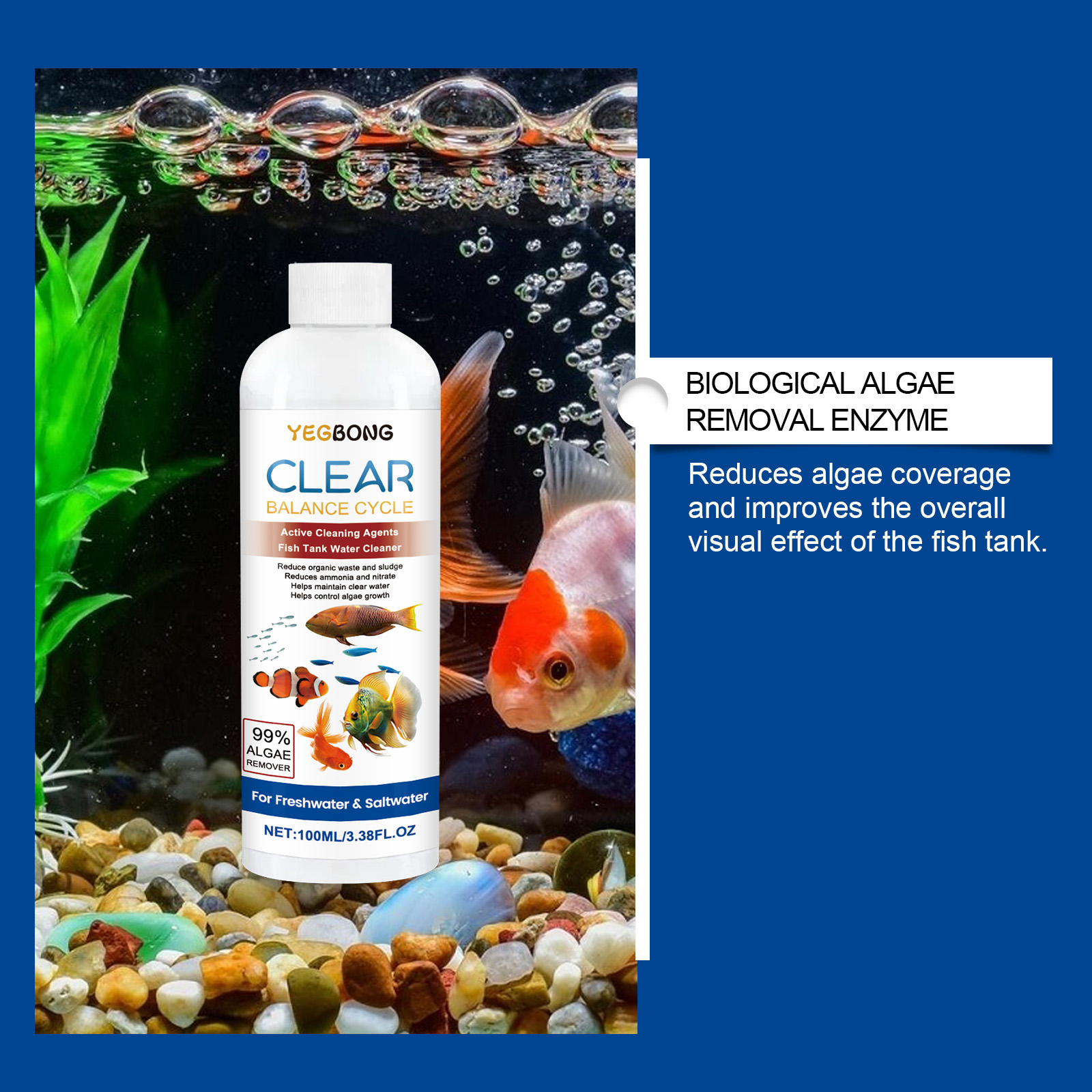 Aquarium Water Clarifier 100ml - Aquarium Fish House recension och pris