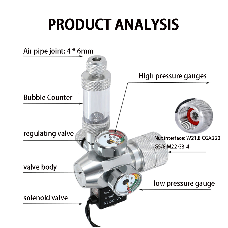 New DIY Aquarium CO2 Regulator - Aquarium Fish For Beginners recension och pris