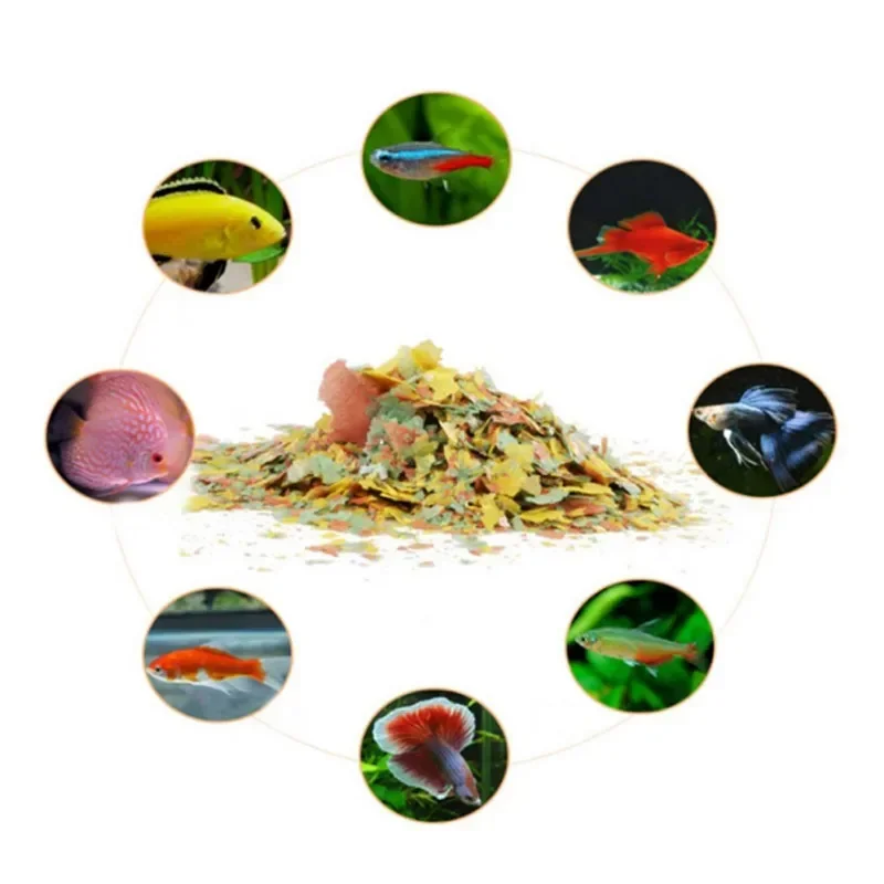 Fish Food Coloring and Brighte - Fish Food Flake recension och pris
