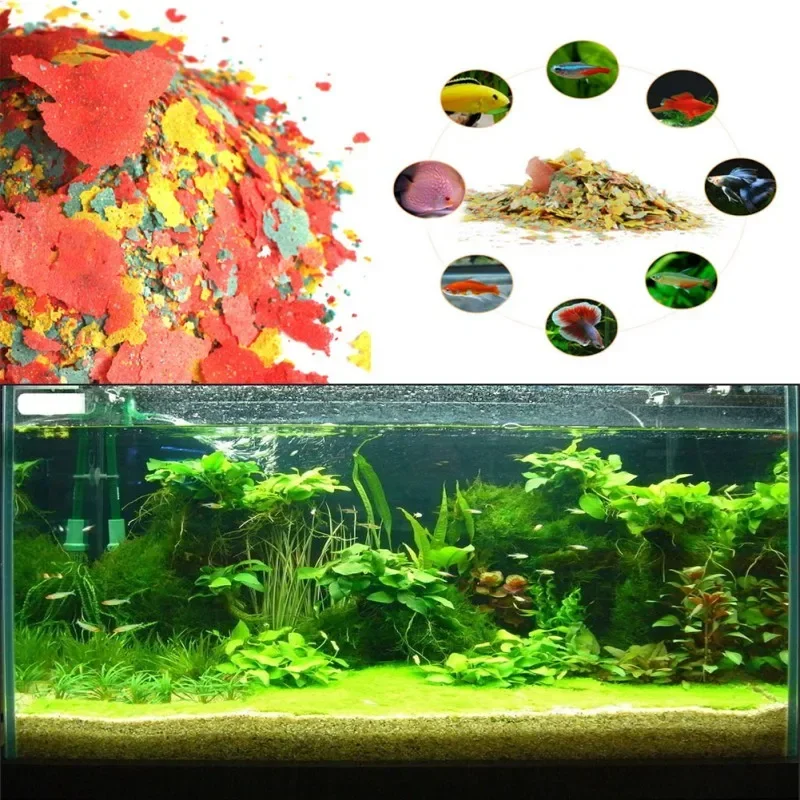 Fish Food Coloring and Brighte - Fish Food Flake recension och pris