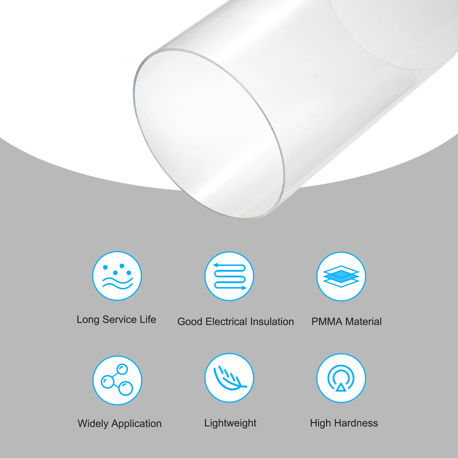 350mm Transparent Acrylic Aqua - Aquarium Fish House recension och pris