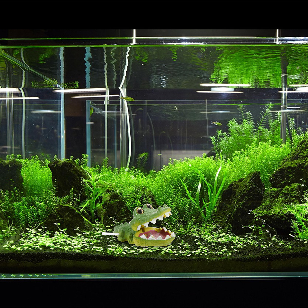 Lively Alligator Aquarium Orna - Aquarium Fish Alligator recension och pris