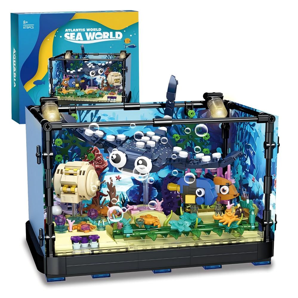 Fish Tank Building Set - Marin - Aquarium Fish For Beginners recension och pris