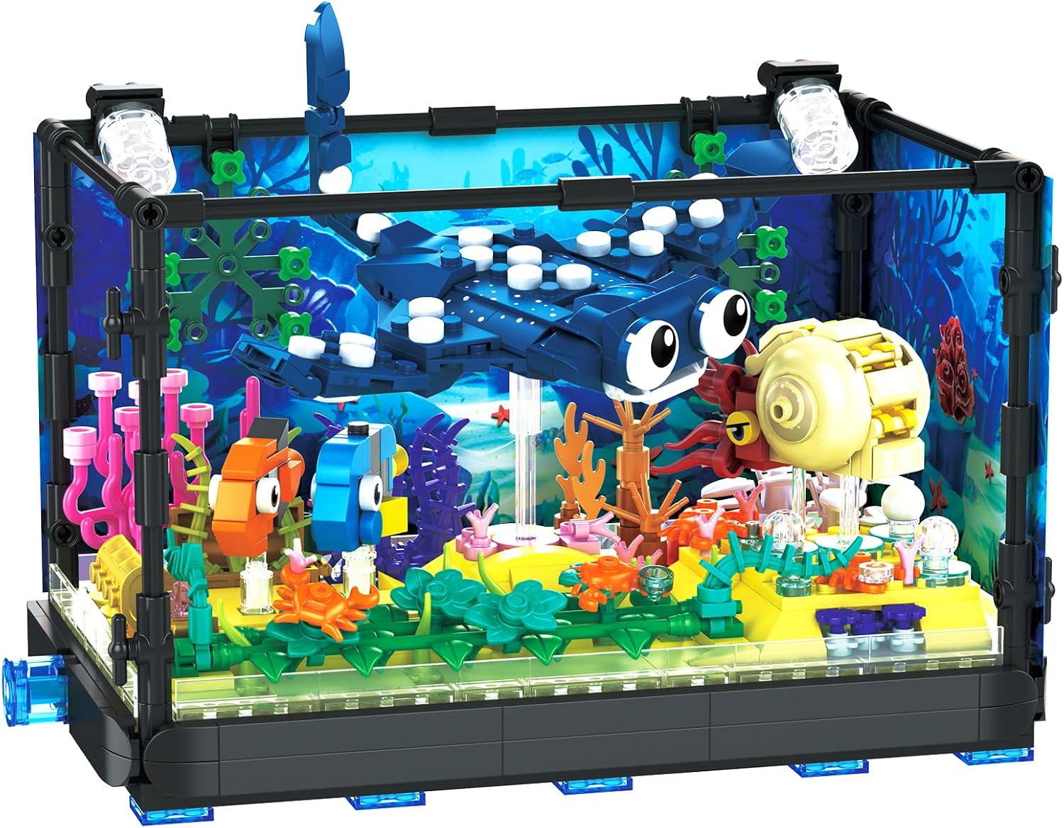 Fish Tank Building Set - Marin - Aquarium Fish For Beginners recension och pris