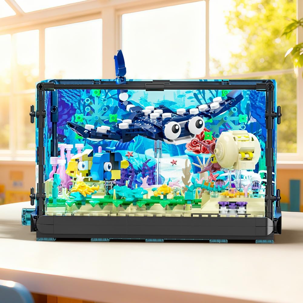 Fish Tank Building Set - Marin - Aquarium Fish For Beginners recension och pris