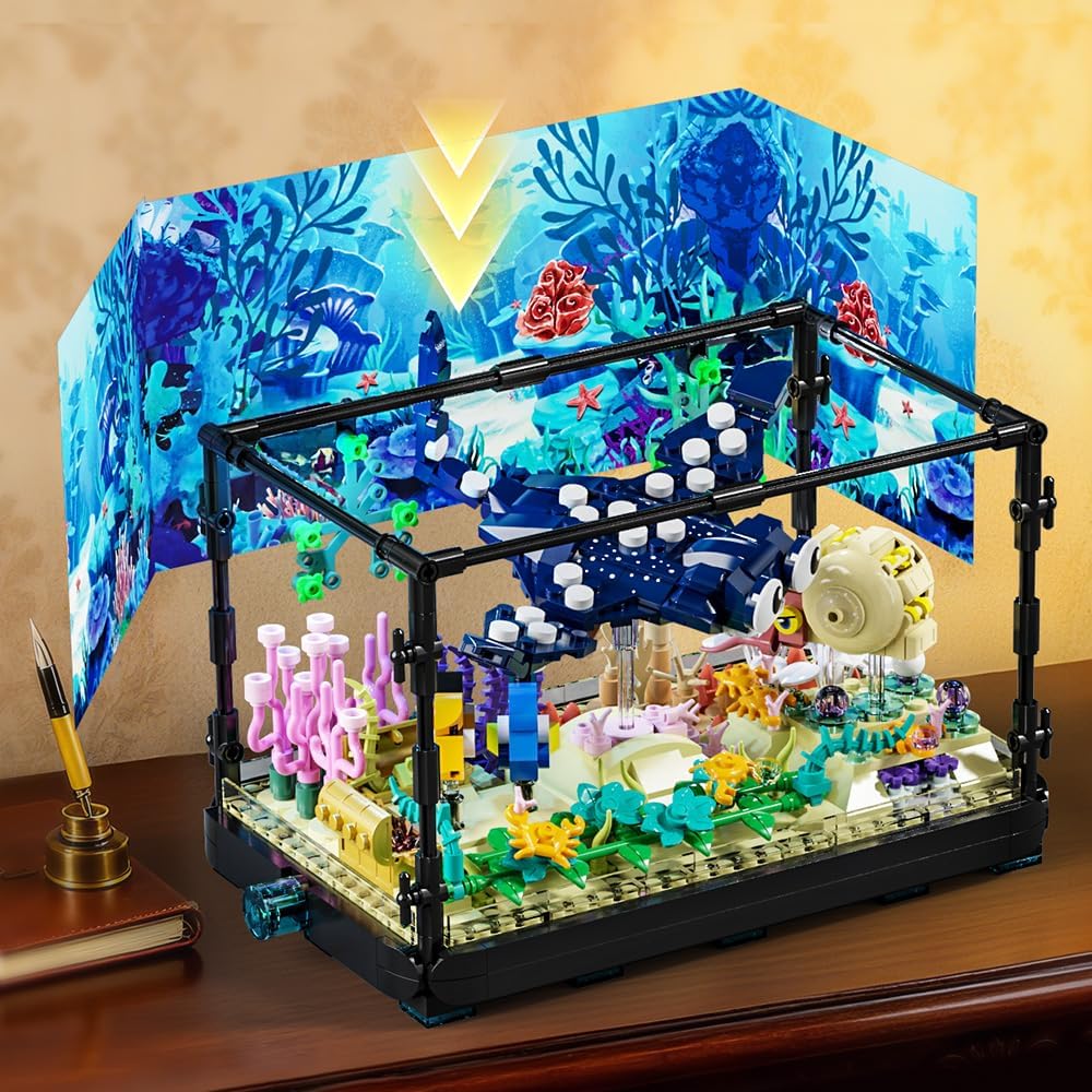 Fish Tank Building Set - Marin - Aquarium Fish For Beginners recension och pris