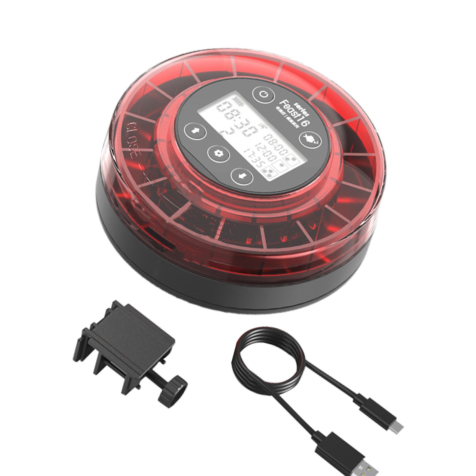 Automatic Fish Feeder Portable - Fish Food Flake recension och pris