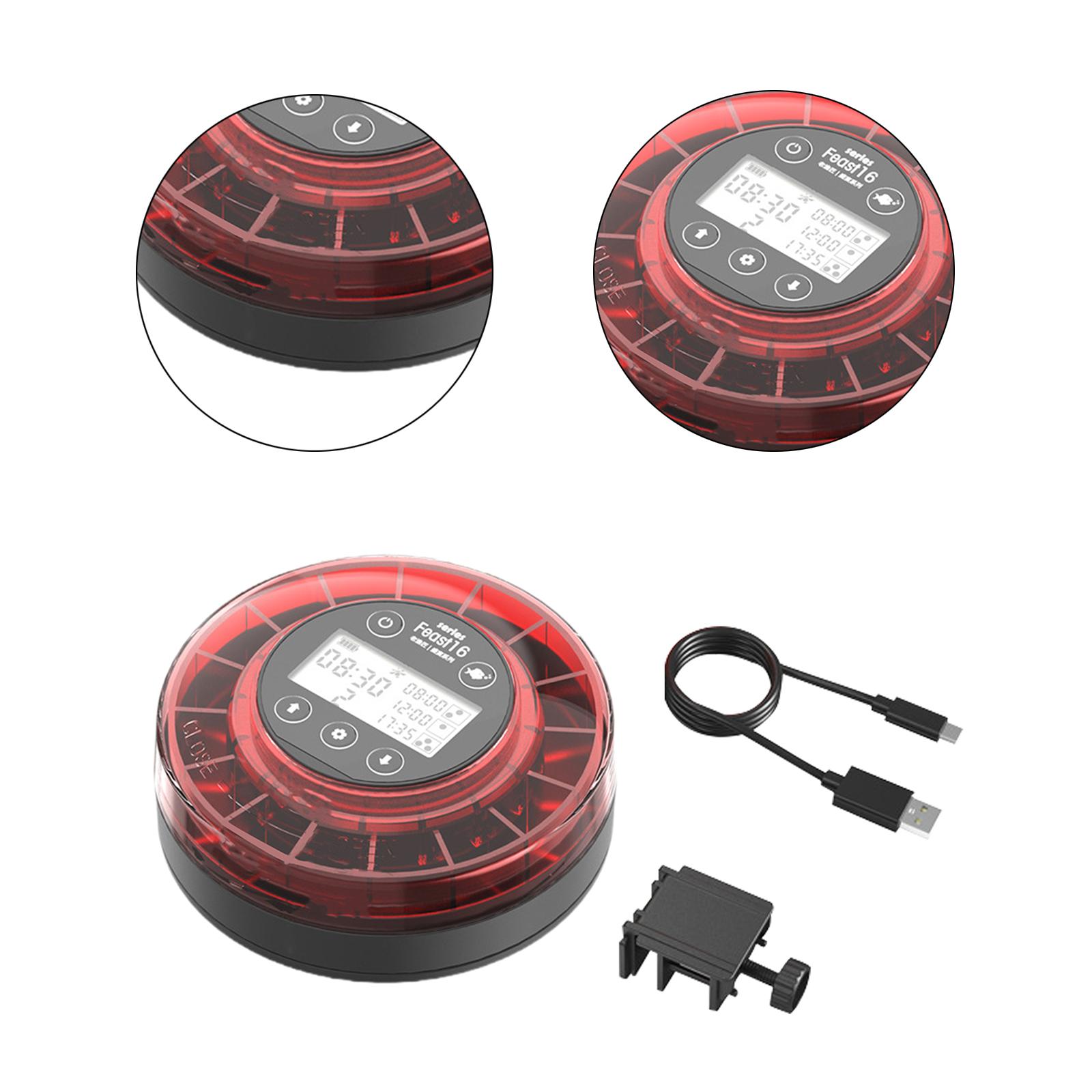 Automatic Fish Feeder Portable - Fish Food Flake recension och pris