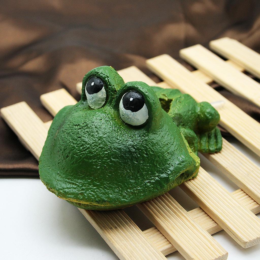 Underwater Bubbling Frog Ornam - Fish Toy In Aquarium recension och pris