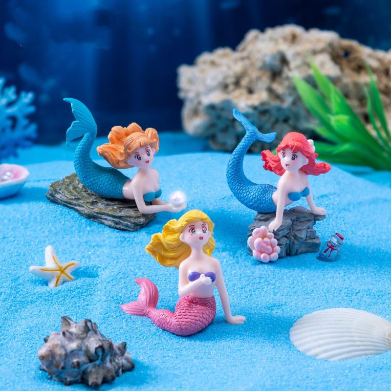 4Pcs Plastic Fish Tank Little  - Fish Toy In Aquarium recension och pris