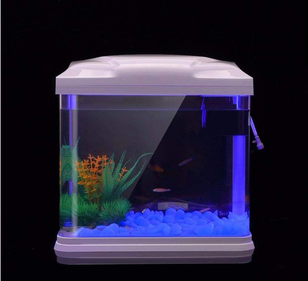 Fish Tank Rocks Glow Blue Pebb - Aquarium Fish House recension och pris