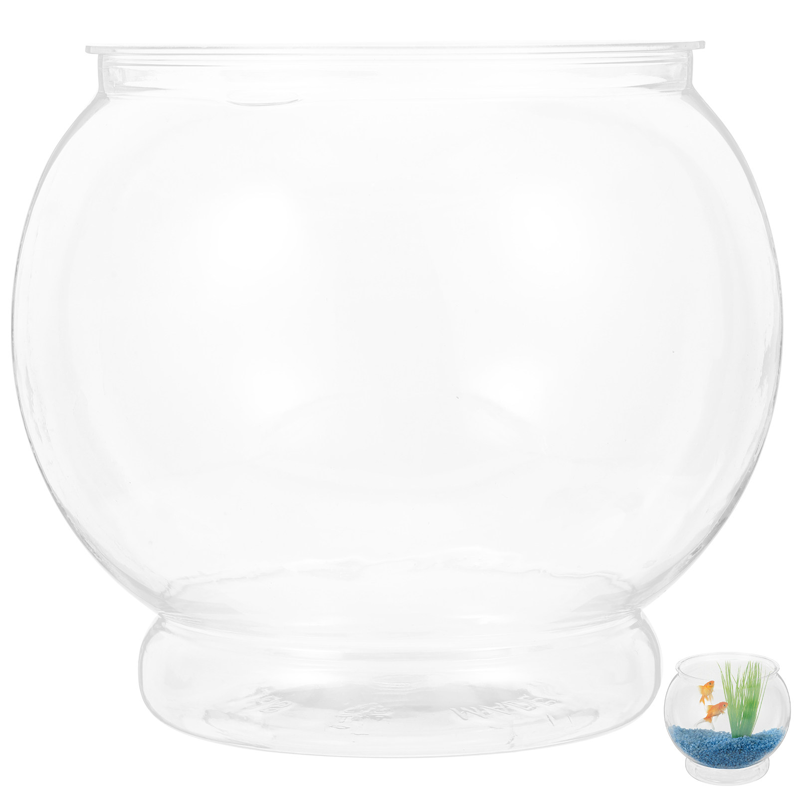 Transparent Plastic Fish Bowl  - Fish Toy In Aquarium recension och pris