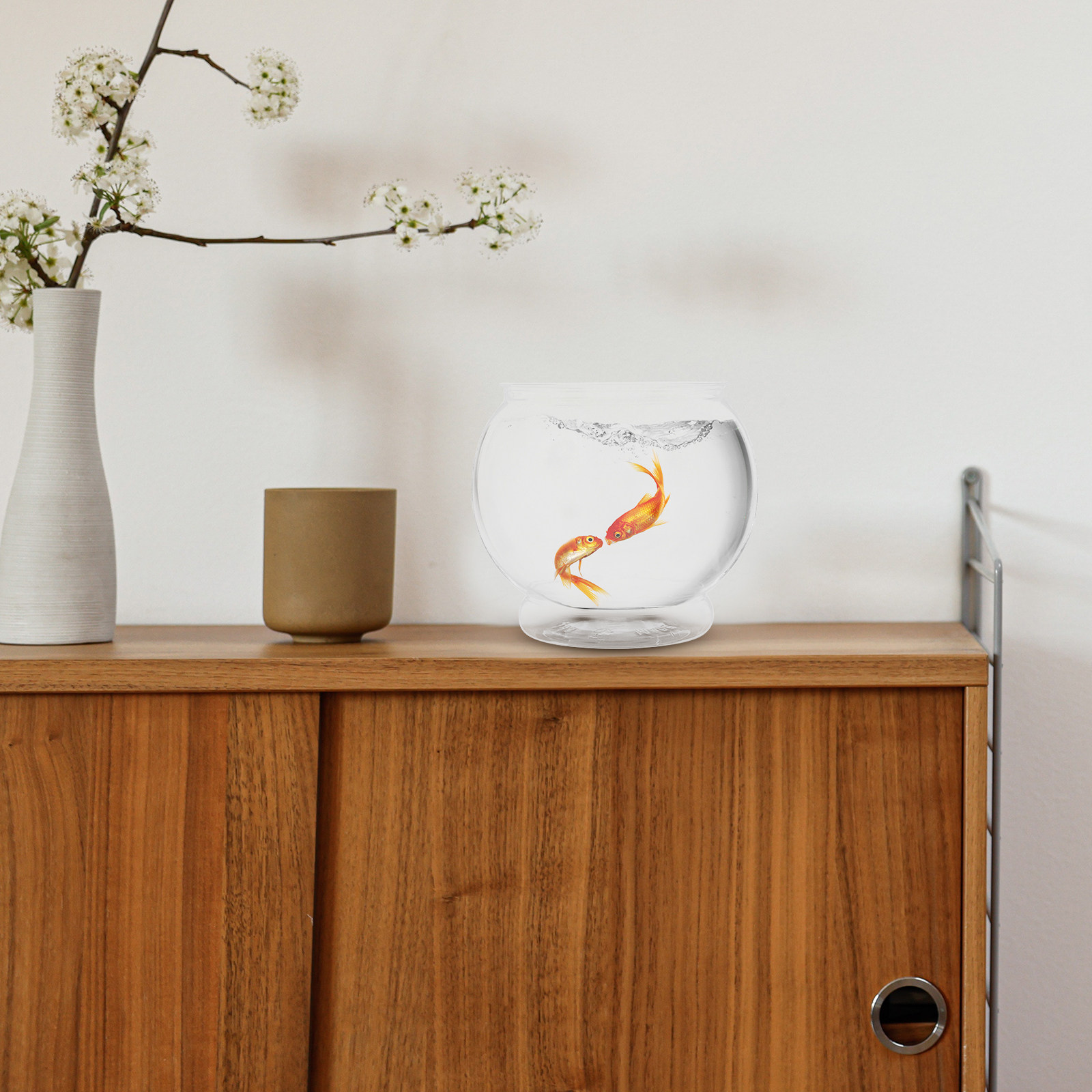 Transparent Plastic Fish Bowl  - Fish Toy In Aquarium recension och pris