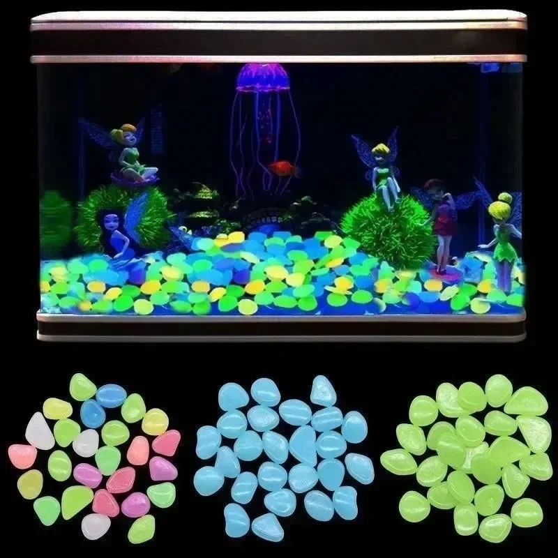 100-1000 Pcs Luminous Rock, St - Aquarium Fish Land recension och pris