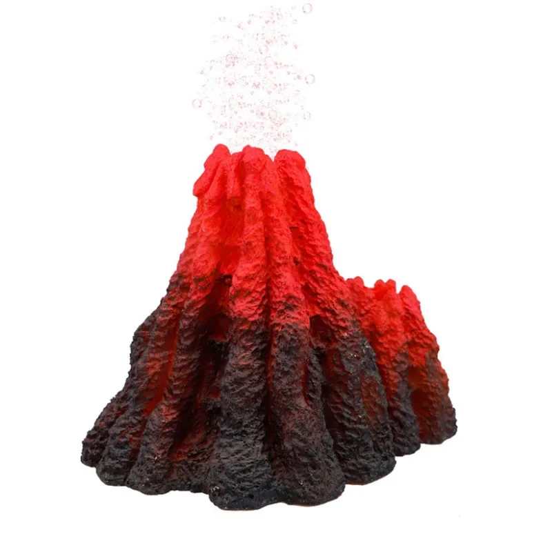New Volcano Shape Aquarium Dec - Aquarium Fish For Beginners recension och pris