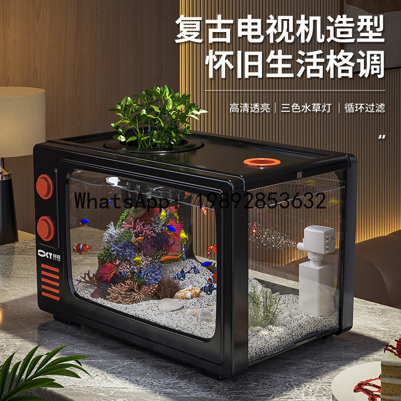 PYJ small desktop fish tank 20 - Fish Toy In Aquarium recension och pris