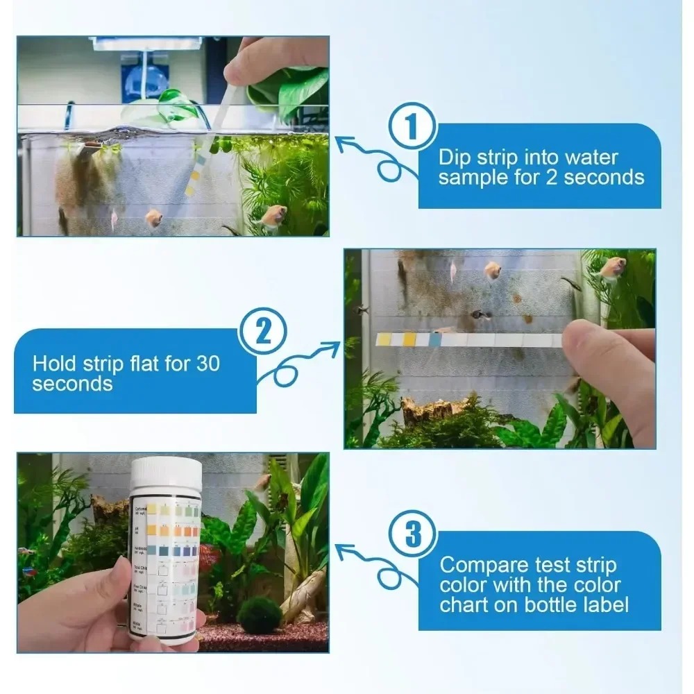Aquarium Test Strip  PH Qualit - Aquarium Fish House recension och pris