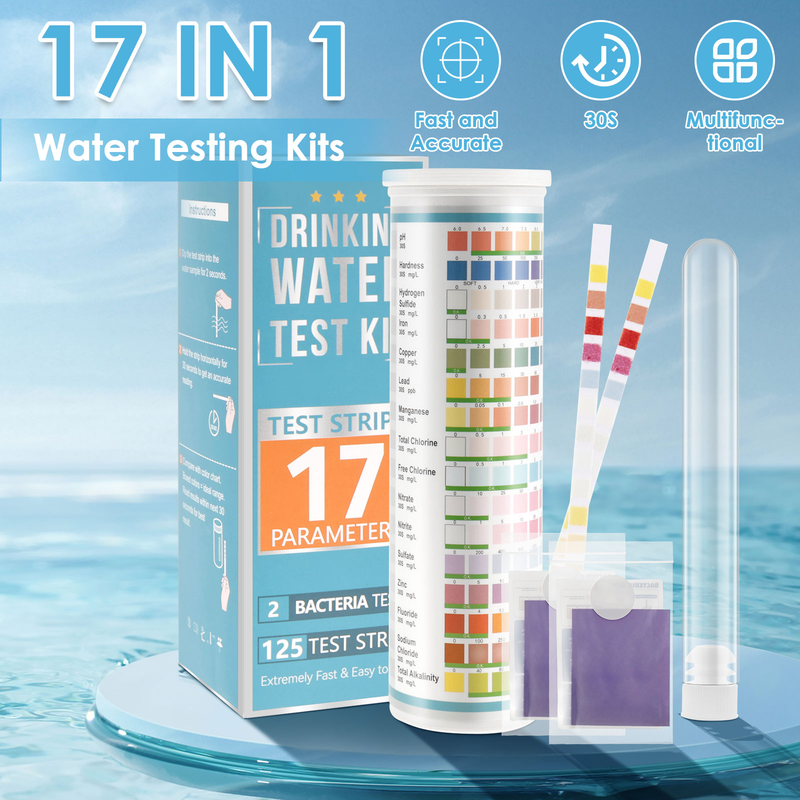 5-17 in 1 Aquarium Test Strips - Aquarium Fish House recension och pris