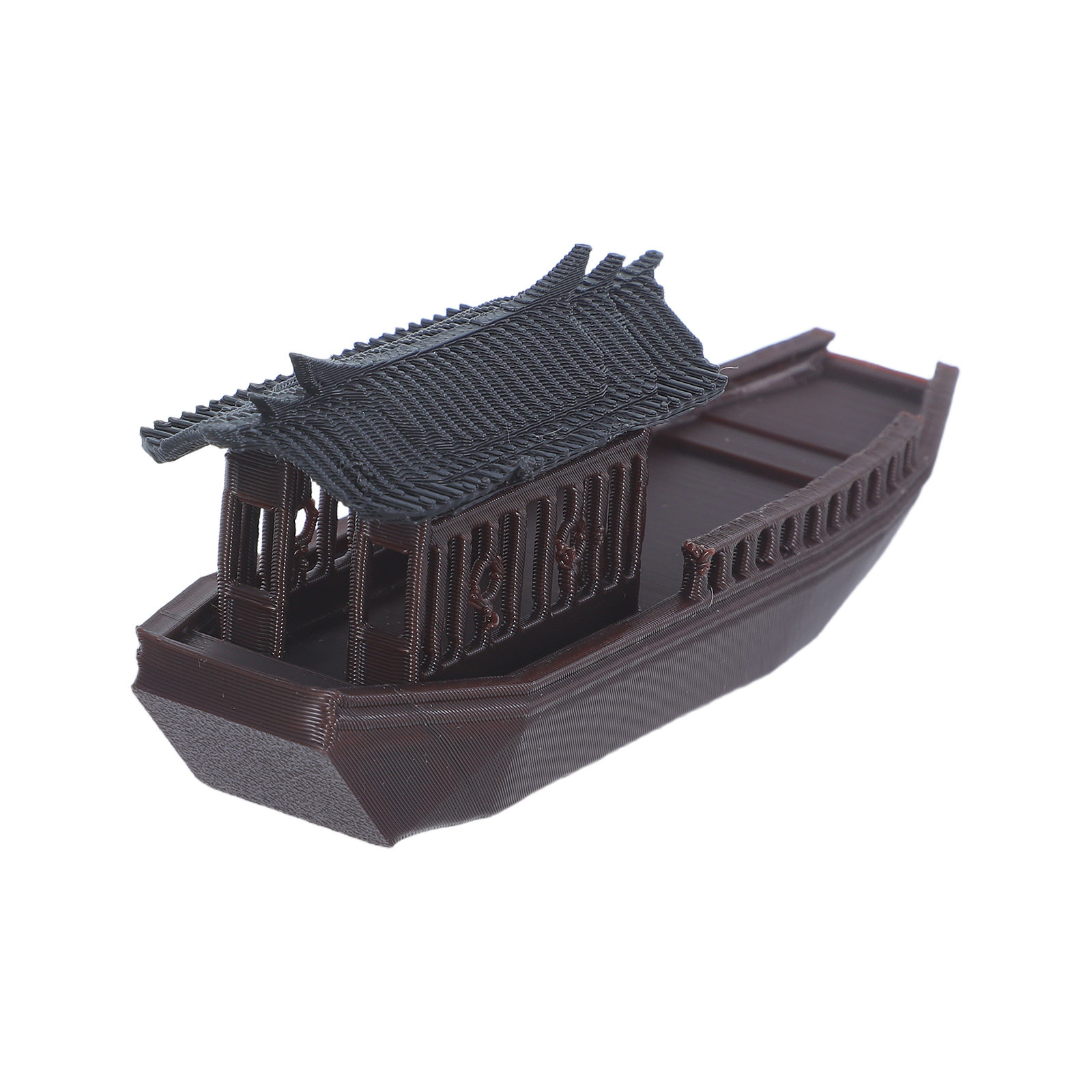 Miniature Chinese Fishing Boat - Fish Toy In Aquarium recension och pris