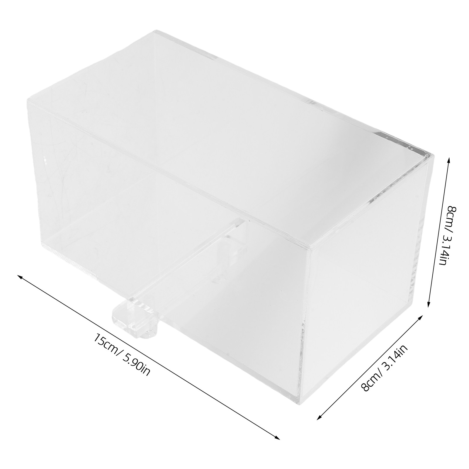 Suspended Acrylic Aquarium Neg - Fish Toy In Aquarium recension och pris